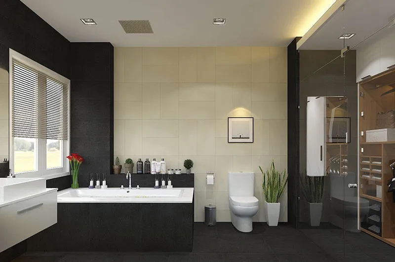 Mẫu Trần Thạch Cao Phòng Tắm 3