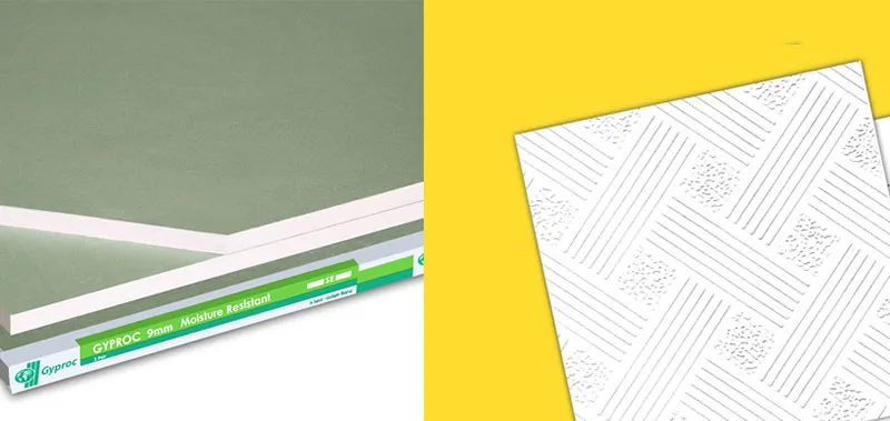 Tấm Thạch Cao Siêu Chống ẩm Cho Nhà Tắm