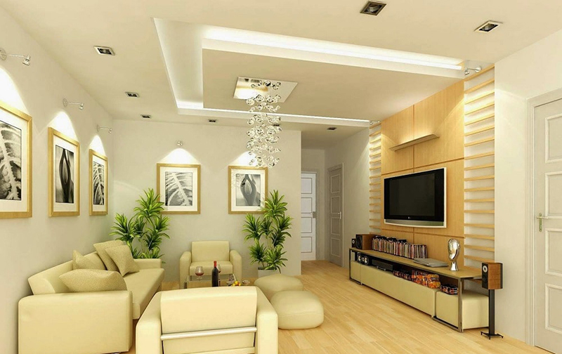 Mẫu Trần Thạch Cao Phòng Khách độc đáo, Gây ấn Tượng 4