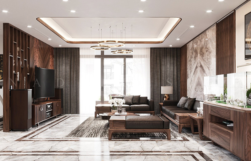 Mẫu Trần Thạch Cao Phòng Khách đơn Giản, Hiện đại 3jpg