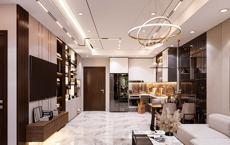 Mẫu Trần Thạch Cao Phòng Khách đơn Giản, Hiện đại 5jpg