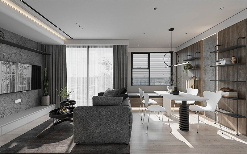 Mẫu Trần Thạch Cao Phòng Khách đơn Giản, Hiện đại 6jpg