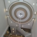 Mẫu Trần Thạch Cao Phòng Khách Hình Tròn 7