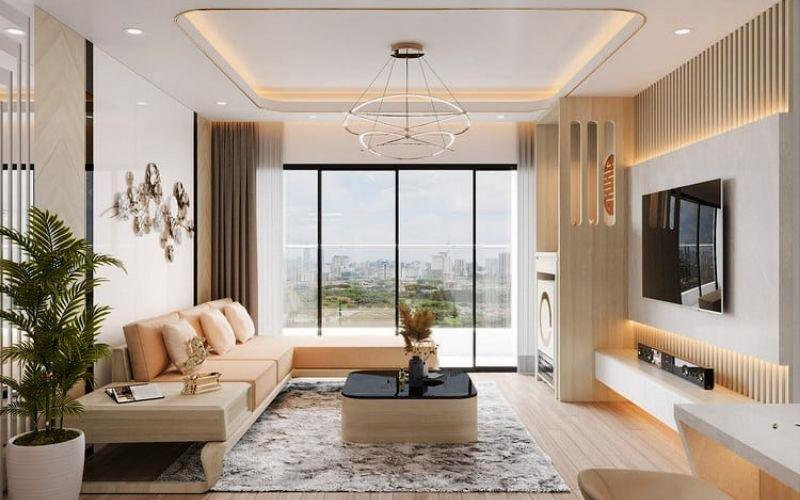 Kinh Nghiệm Thiết Kế Trần Thạch Cao Phòng Khách