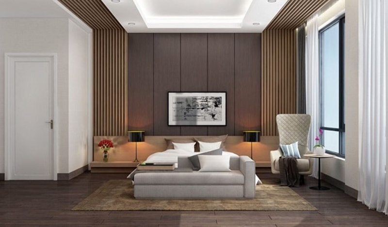 Trần Thạch Cao Giật Cấp Trung Tâm – Trần Nhựa Viền Xung Quanh 2