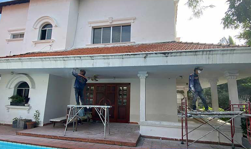 Báo Giá Sơn Lại Nhà Cũ Trọn Gói