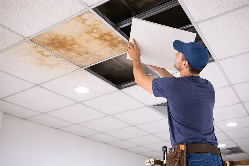 Nhận Thay Mới Tấm Trần Thạch Cao Thả Tại Hà Nội