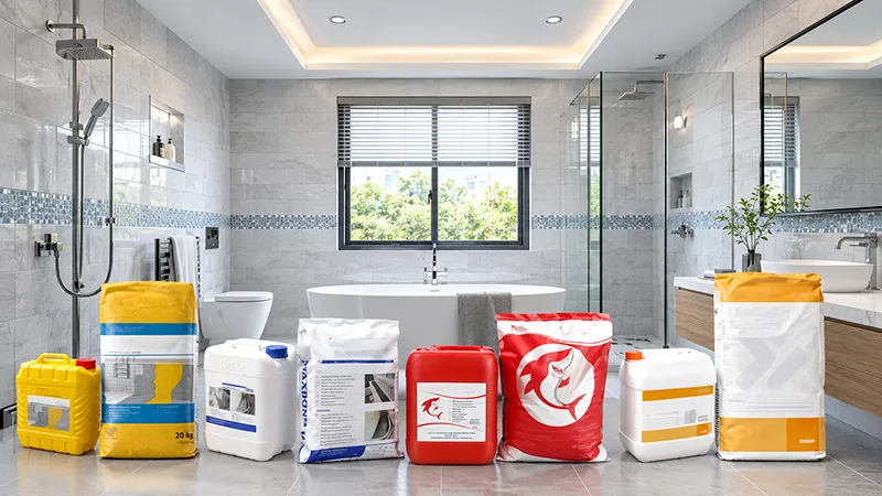 Các Loại Vật Liệu Chống Thấm Sàn Nhà Vệ Sinh